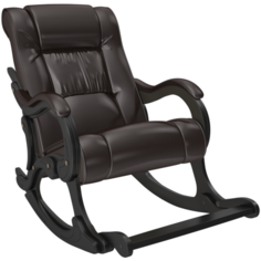 Кресло-качалка Модель 77, Венге, экокожа Oregon perlamutr 120 Komfort