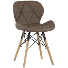 Стул Бон, экокожа, коричневый Stool Group