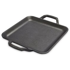 Сковорода - гриль с двумя ручками, размер: 28 х 28 см, материал: чугун, серия Chef Collection, LC11SGR, LODGE