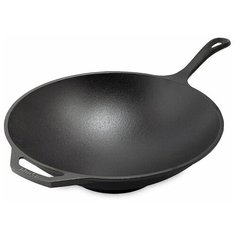 Сковорода - вок, диаметр: 30 см, материал: чугун, серия Chef Collection, LC12SF, LODGE
