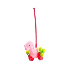 Каталка-игрушка Росигрушка Розовый Cлоненок (9272)