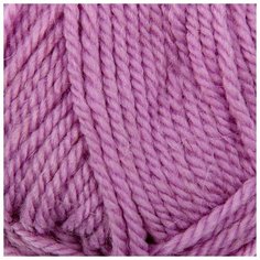 Пряжа "Популярная" 50% шерсть, 50 % акрил 133м/100гр (389-Св.фиалка) 1моток 1191563 Пехорка