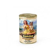 Brooksfield Adult Dog 400г консервированный влажный корм для собак Говядина с рисом