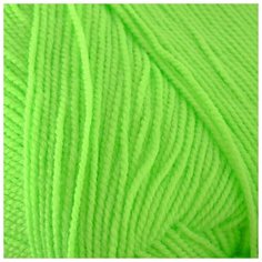 Пряжа "Бисерная" 100% акрил 450м/100гр (296-Лайм) 1моток 2309254 Пехорка