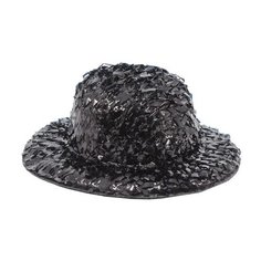 AS07-03, Шляпка для игрушек с блестками, 5см, 2шт/упак (черный) АЙРИС пресс