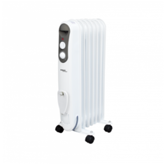 Масляный радиатор Scarlett SC 21.1507 S4/S4B, белый