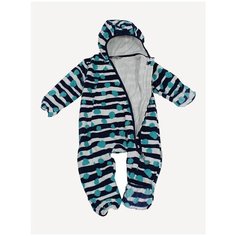 Комбинезон Huppa, размер 74, 63386, navy pattern