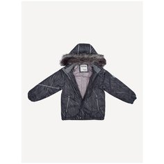 Комплект с полукомбинезоном Huppa Dante 1 41930130-127 размер 98, серый/черный