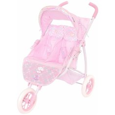 90341 Прогулочная коляска для двух кукол, 75 см, серия «Фантазия океана De Cuevas Toys