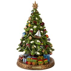 Фигурка Феникс Present Елка с подарками, 25 см, зеленый