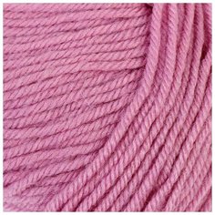 Пряжа "Детский каприз тёплый" 50%меринос. шерсть, 50%фибра 125м/50гр (516 персид. Сирень) 1моток 4129957 Пехорка