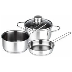 Набор посуды Fissler Snack Set 831603 3 пр. серебристый