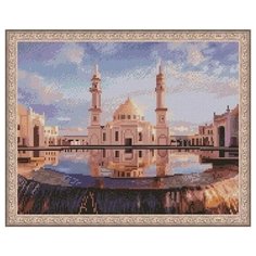 Алмазная мозаика Белая мечеть, г. Болгар, PaintBoy 40x50 см.