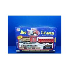 Shenzhen toys Железная дорога, 12 элементов (дым, свет, звук)