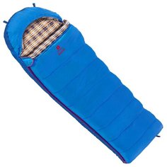 Спальный мешок BTrace Duvet (серый/синий) правый
