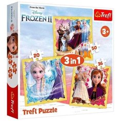 Trefl Пазлы Сила Анны и Эльзы.Фрозен-2 20*36*50 элементов