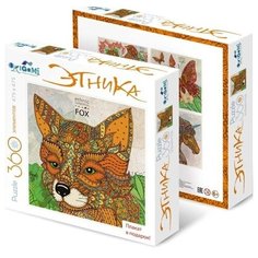 Оригами Пазл Лиса 360 элементов+плакат Этника Origami