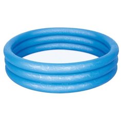 Надувной бассейн детский Bestway 122х25см 51025 синий