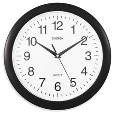 Часы Настенные Energy Ec-02, 27,5*3,8См (Круглые) Плавный Ход, Пластик, Аа*1Шт Нет В Компл 9302 (арт. 361757)