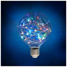 General Шар новогодний (гирлянда-роса) E27 1W(80lm) RGB 35x98, GLDEN-G95SW-1-230-E27-RGB (арт. 679171)