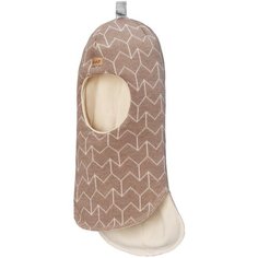 Шапка-шлем Kivat размер 2, бежевый/коричневый