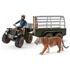 Квадроцикл с прицепом для перевозки животных Schleich