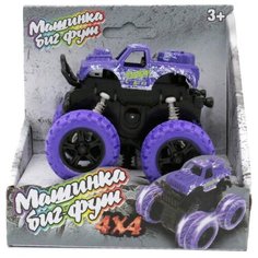 Машинка 4х4 инерционная фиолетовая Funky toys (60002)