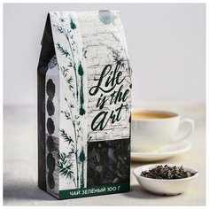 Чай зелёный «Life», в коробке, 100 г / Сладкий подарок Фабрика Счастья