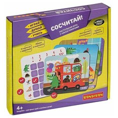 Настольная игра "сосчитай!" с наностикерами Играй Думай Учись Bondibon