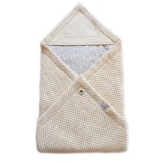 Конверт вязаный для новорожденного Hush Hush! Flax