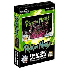 Пазл 160 эл. Origami "Рик и Морти. В опасности" (арт. 317790)