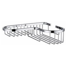 Полка настенная угловая KAISER 215*235*60 (30) Chrome/латунь (KH-5030)