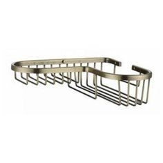 Полка настенная угловая KAISER 215*235*60 (30) Bronze/латунь (KH-5031)