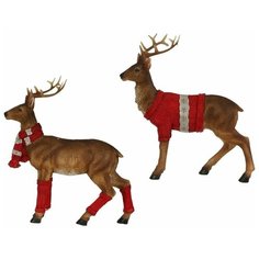 Статуэтка олень В гетрах И шарфе, полистоун, 21х8.5х26 см, Edelman 1067629-шарф