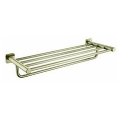 Полка для полотенец с держателем KAISER бронза (цинк) (KH-4709)