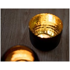 Подсвечник чаша, малый, металл, 7.5 см, Koopman International A04312140