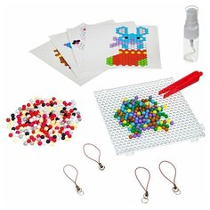 Набор для творчества новогодняя аквамозаика С луки, 1000 бусин, Bondibon ВВ4520