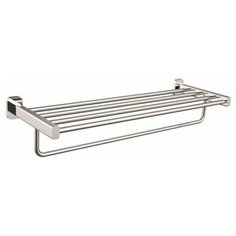 Полка для полотенец с держателем KAISER хром (нерж) (KH-2049)