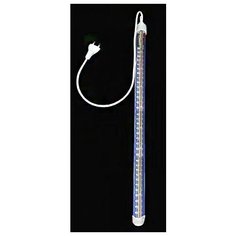 Светодиодная гирлянда тающая сосулька, 96 белых LED ламп, 80 см, коннектор, прозрачный провод, уличная, SNOWHOUSE MTTB96