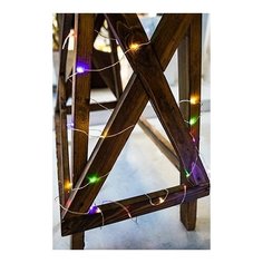 Гирлянда светлячки, 120 разноцветных mini LED- ламп, 12+3 м, серебряный провод, контроллер, таймер, уличная, Koopman Inte