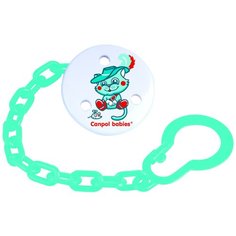 Клипса-держатель для пустышек Canpol Fairy Tale, 0м+, арт. 2/414 цвет бирюзовый