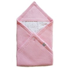 Конверт вязаный для новорожденного Hush Hush! Pink