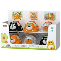 Игрушка- каталка Stellar Покатушка "Котошарик Стеллар