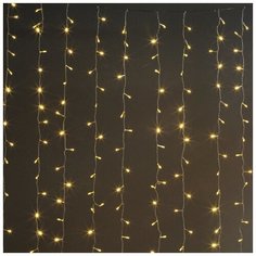 Гирлянда Baziator Занавес, 200 х 200 см, желтый