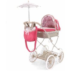 81033 Коляска для кукол люлька с сумкой и зонтиком, 81 см, серия «Мартина De Cuevas Toys