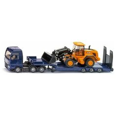 Грузовик MAN с фронтальным погрузчиком JCB Siku