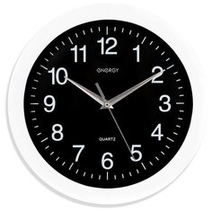 Часы настенные Energy EC-03, 27,5*3,8см (круглые) плавный ход, пластик, АА*1шт нет в компл 9303 (арт. 402907)