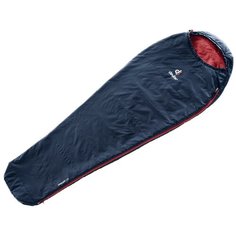 Спальный мешок Deuter Dreamlite L (navy-cranberry) левый