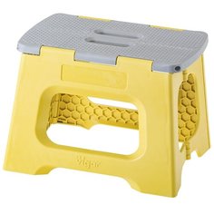 Табурет складной "STOOL" 23 СМ желтый "VIGAR" 8920