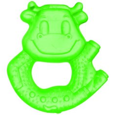 Прорезыватель водный охлаждающий Canpol Улыбка арт. 2/224, 0м+, цвет зеленый, форма коровка